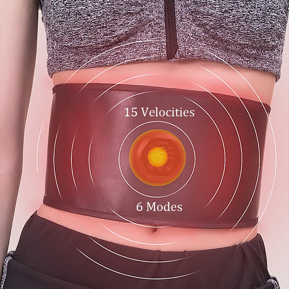 Electric Waist Stimulator Abdominal Muscle Training Massager Belt