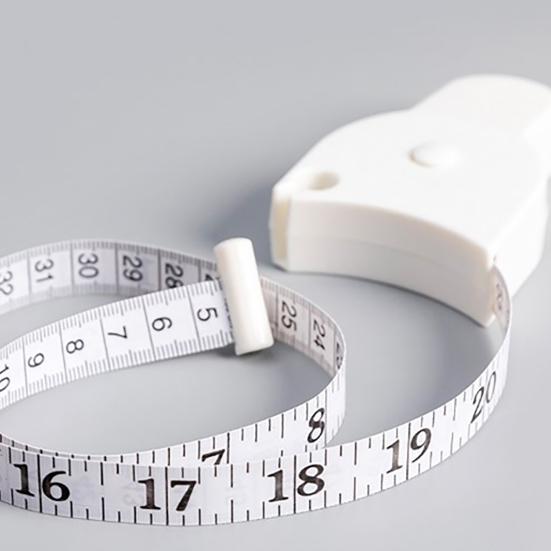 Измерительная лента, автоматическая телескопическая рулетка, четкая шкала, точный инструмент для измерения тела для похудения