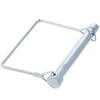 1Pc 12 X 90mm Shaft Locking Pin 1/2" X 3-1/2" Wire Lock Pin Spring Buckle Pin Farm Trailers