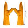 Cowhide Soldering Gloves Flame-retardant Welding Gloves New Labor Gloves
