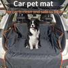 SUV Cargo Liner for Dogs, Waterproof Pet Cargo Cover Dog Seat Cover Mat for SUVs Sedans Vans