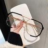 Women One-Piece Fashion Sunglasses  New Unique Oversized Sun Glasses For Men Punk Glasses Trending Female Eyewear Uv400