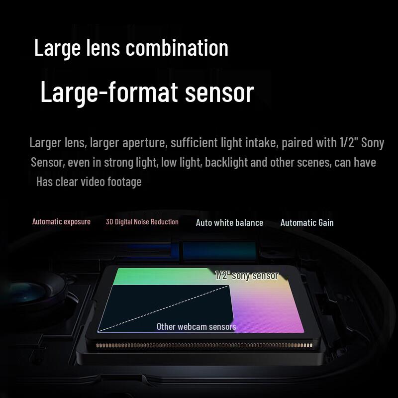 Aoni NX6 Pro 4K Auto-Focus USB Webcam