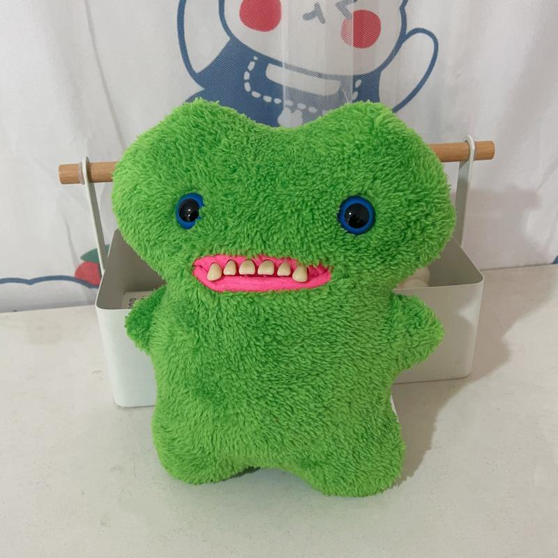 Cute Tooth Monster Ugly Monster Street Series Funky Tooth Treasure Funny Plush Trendy Toy Doll Tooth Birthday Gift