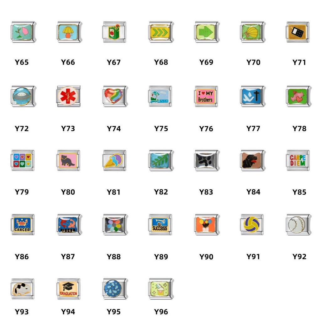 2024 Горячий браслет из нержавеющей стали с буквами своими руками в корейском, европейском и американском стилях