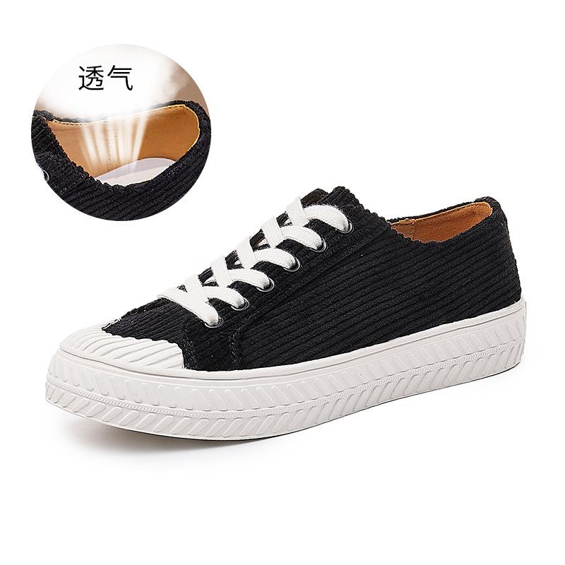 Парусиновые туфли 2025 года, весна, новые женские повседневные туфли, универсальные повседневные модные женские туфли, неглубокие туфли на плоской подошве для детей