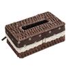 Hand Woven Storage Box Japanese Style Napkin Box Creative Rattan Woven Tissue Box  Home