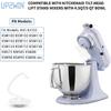 UP2WIN K45DH Насадка-крюк для теста для миксера KitchenAid - K45DH Покрытый крюк для теста для KSM150 KSM90 K45SS, Насадка для теста для миксера Kitchen Aid с откидной головкой