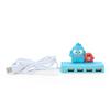 Sanrio (САНРИО) Sanrio Slim USB Hub Hangyodon Half Fish HANGYODON 6 x 9,5 x 3 см Персонаж 327514 SANRIO