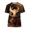 3D Cool Dragon Printed T Shirt Children Fashion Streetwear Tee Shirts For Men Unisex Harajuku Short Sleeves Cute Clothes Top