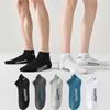 5/10 пар мужских коротких носков до щиколотки, летние тонкие женские спортивные носки, дышащие повседневные спортивные носки с низкой посадкой, парные носки-лодочки