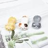 Japanese Lucky Cat Ceramic Chopstick Holder Korean Cute Kitten Tableware Rack Living Room Dining Table Dining Table Decoration