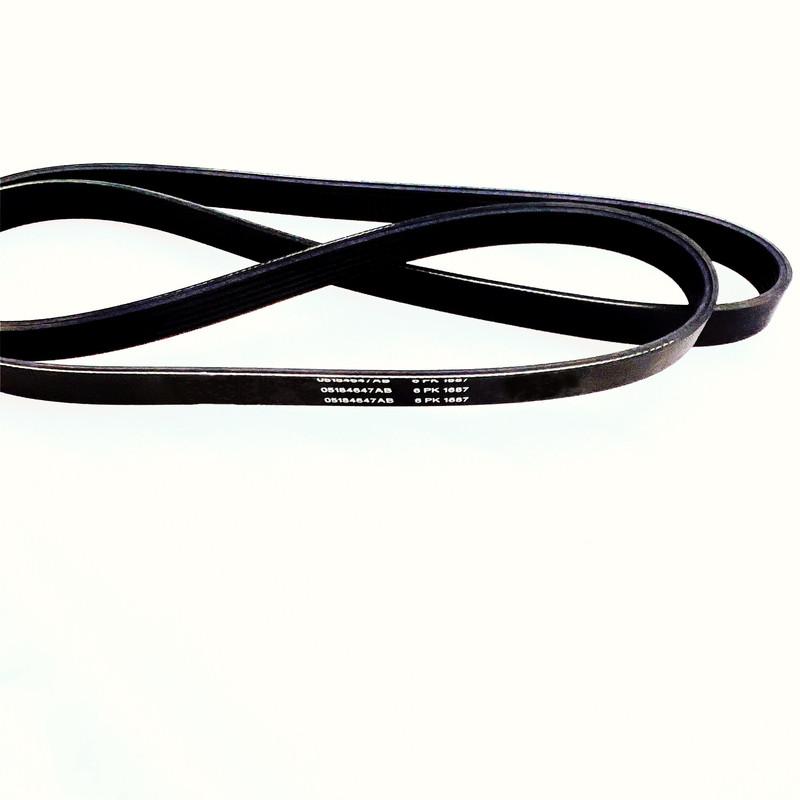 Engine Drive Belt, 5184647AB, For: 3.6L, Grand Cherokee WK, LX300C, Challenger LC, charger, Durango, 2011-2015