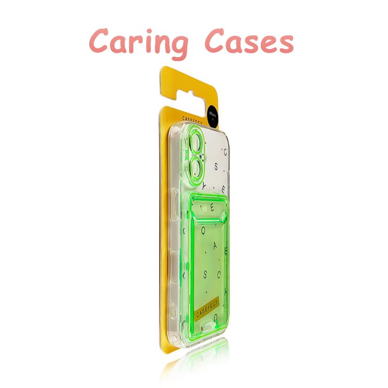 For iPhone 16 Pro Max Case Pink Clear Card Wallet Translucent TPU Slim Compatible with iPhone 15 14 13 12 11