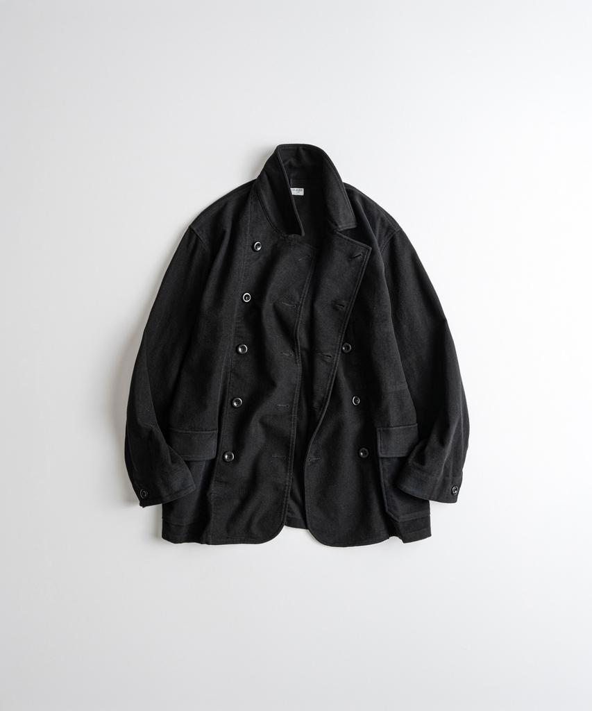 BEHEAVYER Soft Moleskin French Db Jacket Faded Black
