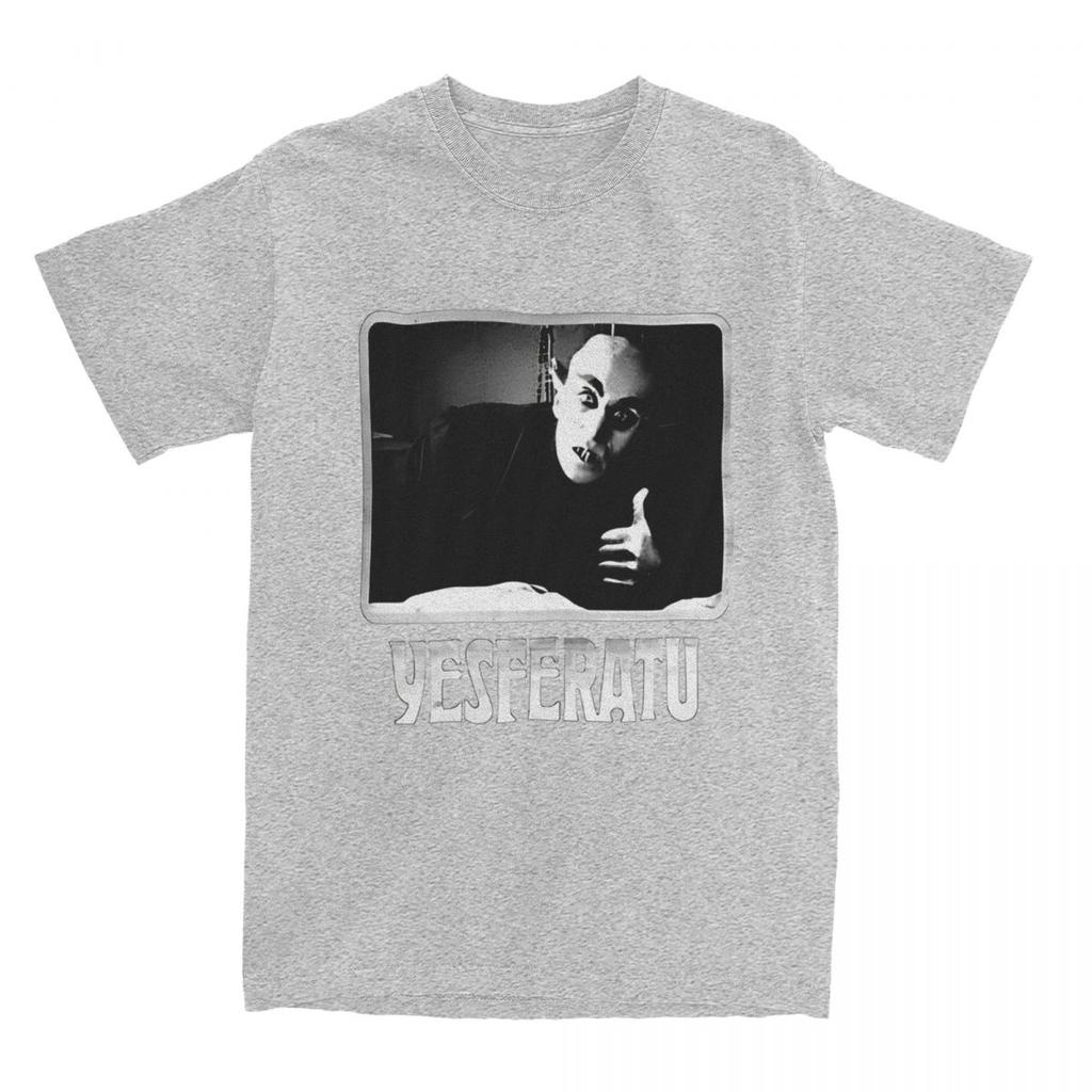 Футболка Haikyuu Yesferatu Смешной Носферату Позитивный Гот Любитель Хоррора Хлопковые Футболки Рубашка для Мужчин С коротким Рукавом Топы