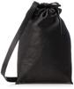 Shoulder Bag Pochette Drawstring Bag Drawstring Mini Shoulder Bag Cowhide 203ABG01 Black [Patrick Stefan] Men's