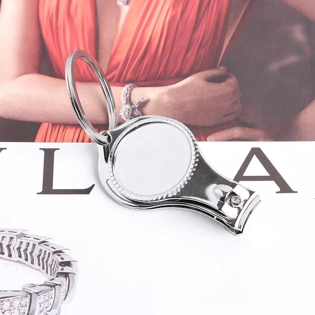 Кусачки для ногтей брелок открывашка функция держатель для ключей от машины