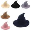 Wool Halloween Witch Hat Witch Design Halloween Party Hat Modern Long Point Hat  Festival Party