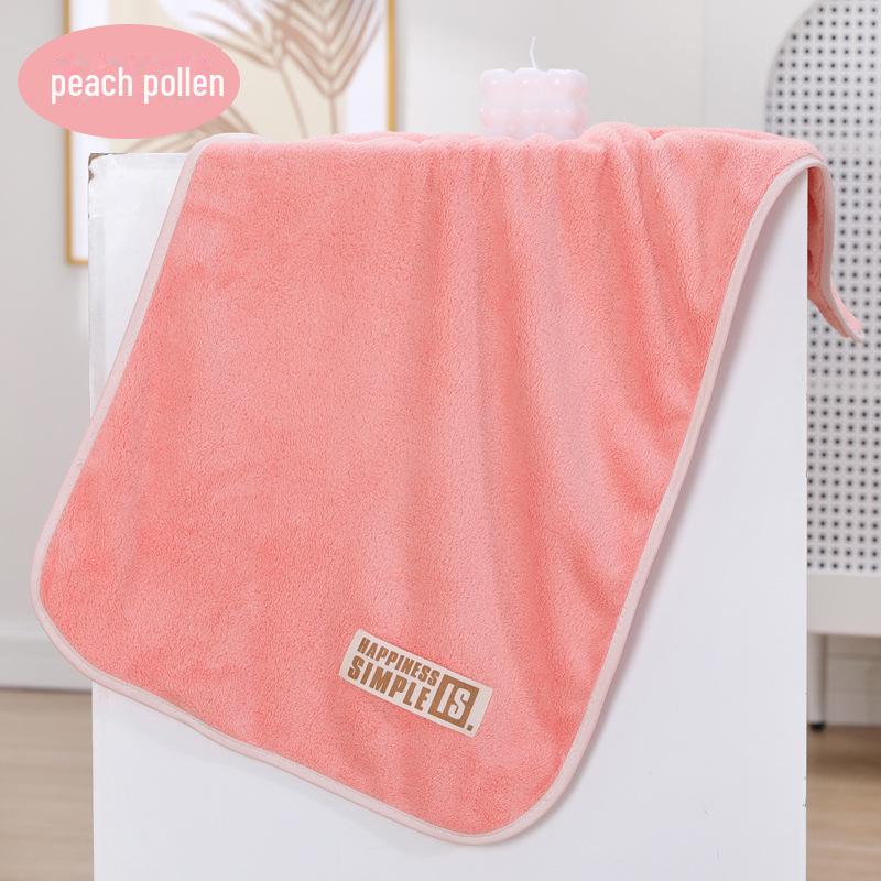 Индивидуально вышитое утолщенное полотенце из кораллового флиса: Впитывающее полотенце для ванны, фитнеса и бассейна