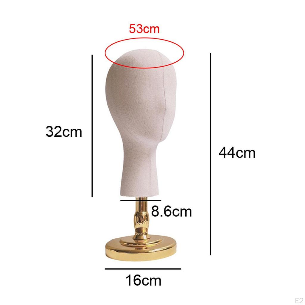 Модель головы манекена, дисплей для парика, стойка для шляп, универсальный держатель для