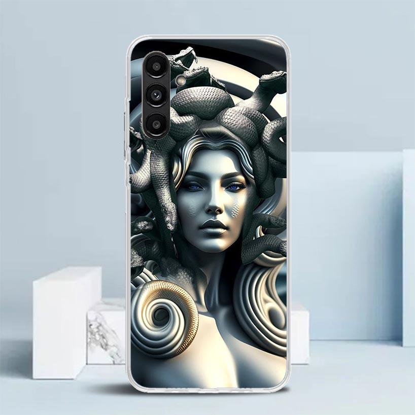 Чехол для телефона Медуза Греческая мифология Для Samsung Galaxy A17 A37 A57 A16 A15 A14 A13 A56 A55 A54 A53 A36 A35 A34 A33 A26 A25 A24 A23