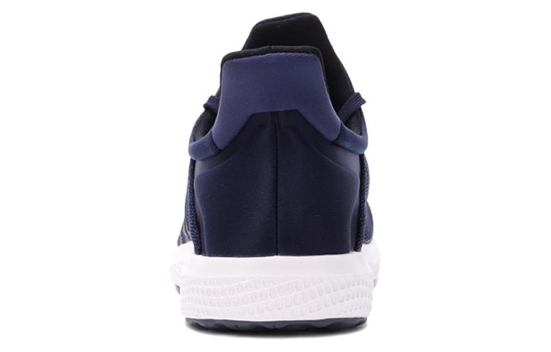 adidas Амортизация, износостойкие низкие беговые кроссовки мужские, темно-синие AQ3588