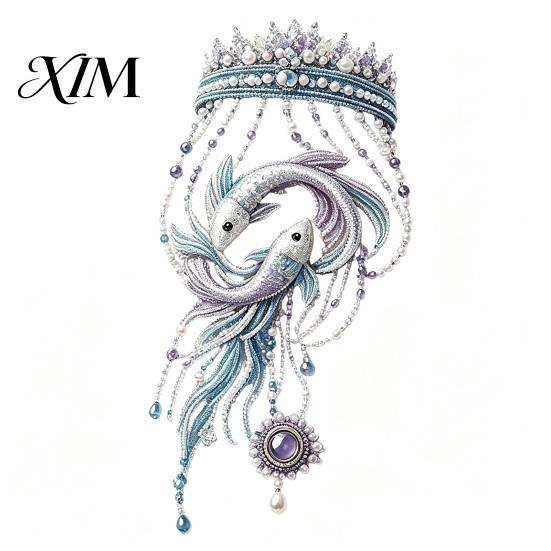 Handcrafted Beaded Hand Ornament Constellation Bracelet DIY Kit, 12 Zodiac Signs Making Personalized Horoscope Gift for Her Beadwork Chain Craft