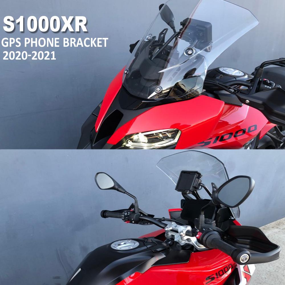 НОВЫЙ кронштейн для навигации на мотоцикл S 1000 XR Для BMW S1000XR 2020 2021 2022 2023 2024 Держатель для мобильного телефона GPS-пластина Держатель для телефона