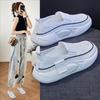 2024 Ladies Shoes Summer New Women's Flat Shoes Comfortable Soft-soled Women's Shoes Thick-soled Casual Slip-on Casual Shoes