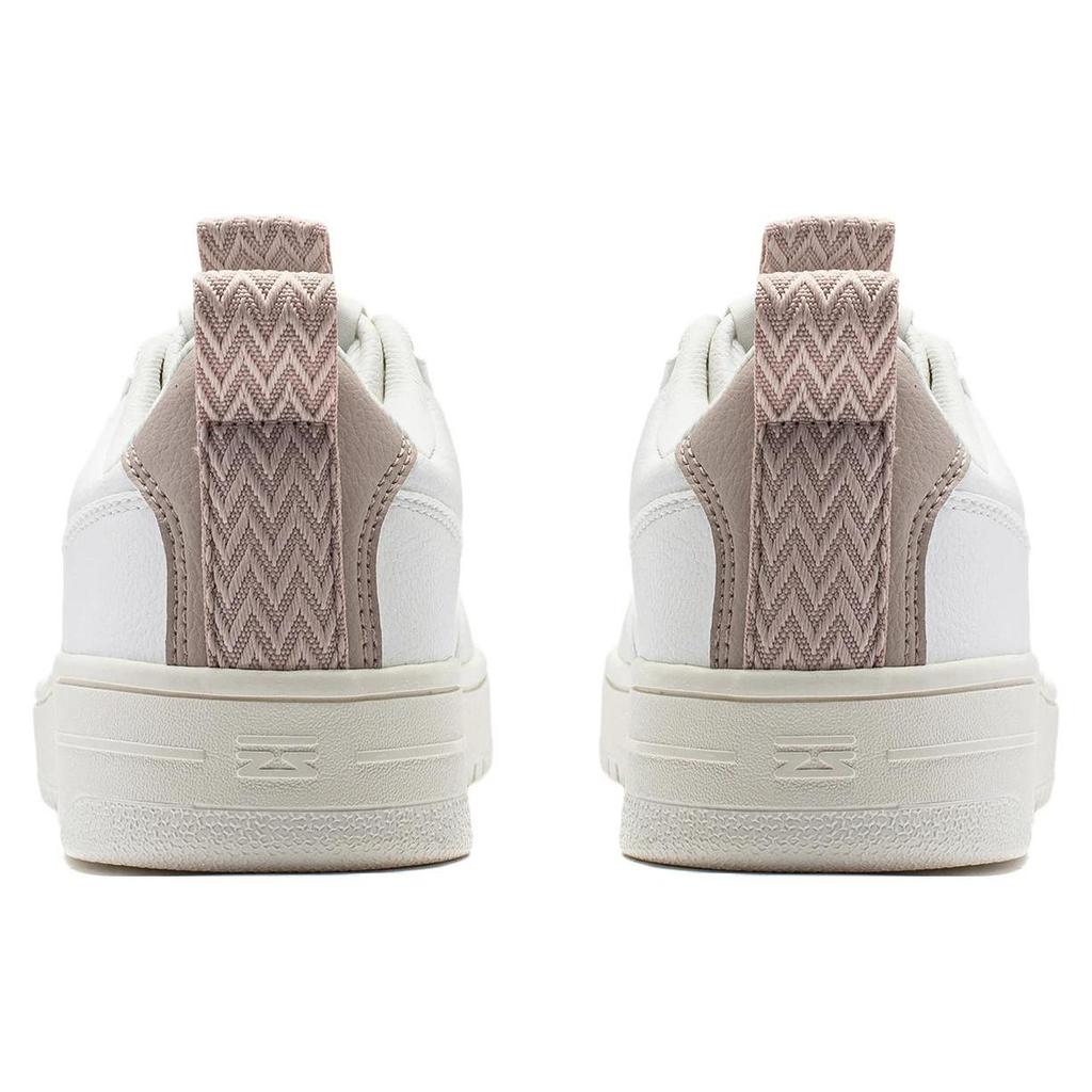 Li Ning Star Candy Скользкие, износостойкие, легкие, дышащие низкие кеды для скейтбординга Женские Белые AGCT472-2