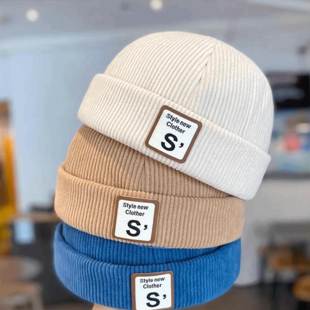 Adjustable Brimless Hat Vintage Warm Hat Children Hat Melon Hat  Kids Wear