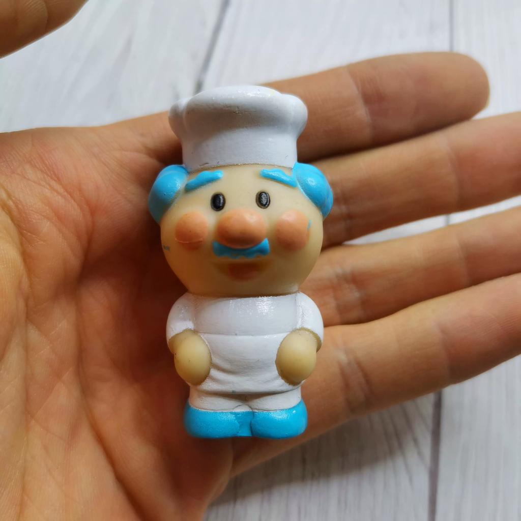 Anpanman Action Figure Anpanman Currypanman Baikinman Dokin-chan Melonpanna Shokupanman Cartoon PVC Model Desktop Ornament Toys