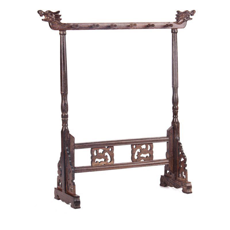 Подставка-держатель для кистей и ручек для каллиграфии из массива дерева для начинающих