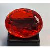 Natural Mexican Fire Opal 129-131 Ct Oval Cut Certified Fabulous Loose Gemstone