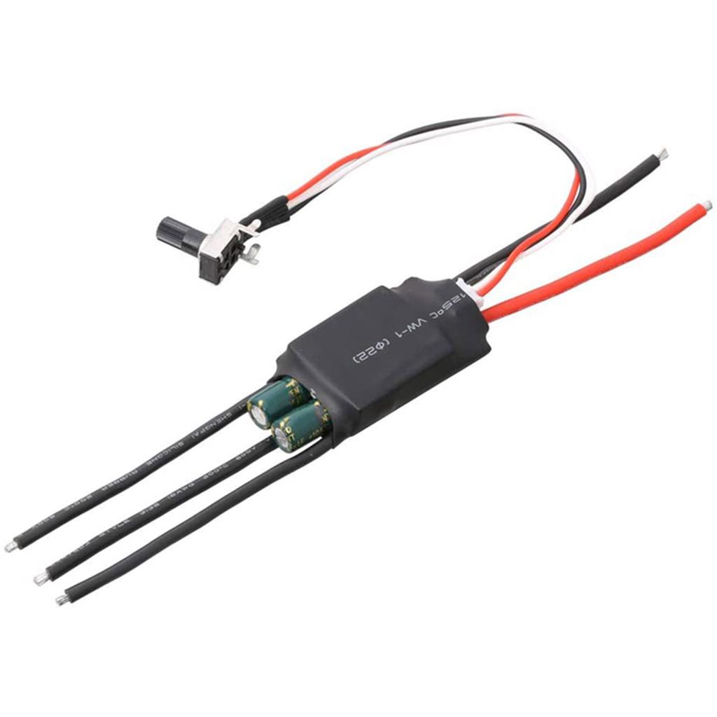 DC 7 24V 200W BLDC 3-фазный бесколлекторный ESC драйвер двигателя без датчиков Холла плата управления двигателем постоянного тока регулятор скорости с