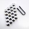17/19/21MM Car Wheel Nut Head Cover Caps Protection Anti-Rust Auto Hub Screw Cover Car Tyre Nut Bolt Exterior Decoration 20Pcs