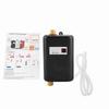 - 3000W Mini Electric Tankless Instant Hot Water Heater Bathroom Kitchen Washing Black