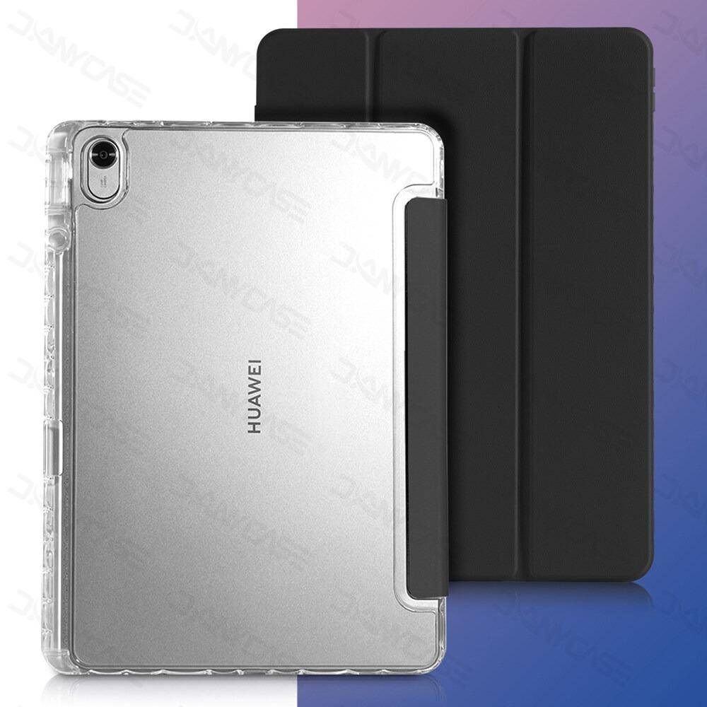 Чехол для планшета HUAWEI MatePad SE 11 дюймов 2024 HUAWEI MatePad 11,5 дюймов Honor X9 11,5 Прозрачная задняя крышка с держателем для карандаша Простой щедрый корпус