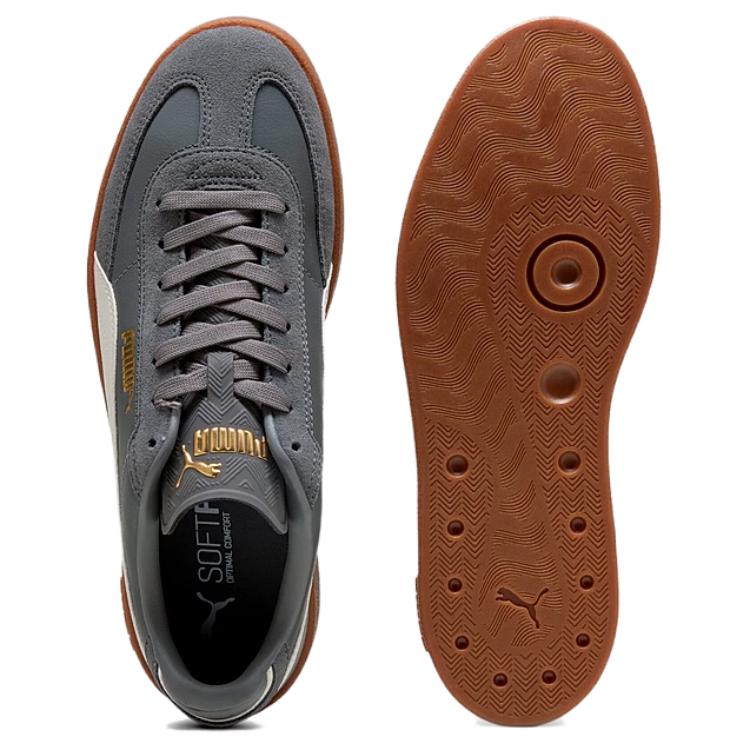 Puma Club II Era Casual Comfortable Low-Top Skate Shoes Unisex Sneaker Gray 397447-19