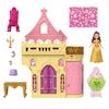 Disney Disney Princess Belle and the Castle Castle Mini doll house Pretend play Playset with 1 mini doll For ages 3 and up Yellow JDP54 / (Stackable