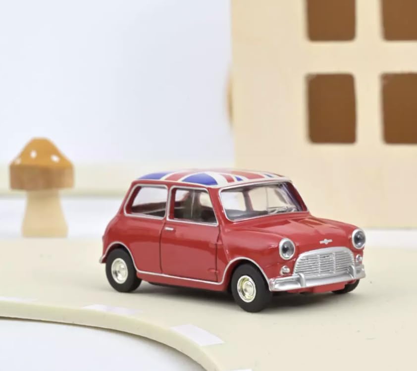 NOREV 1/64 Scale Mini Cooper S 1964 (Red) Diecast Model Car [Imported]