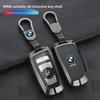 Подходящий чехол для автомобильного ключа для BMW: Совместимо с 5 серией 530L, 3 серией 325Li, 4, 6, 7 сериями, X1, X3, X4, X5, X7 (22 модели)