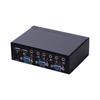 KVM-переключатель LANBE с VGA, аудио и USB