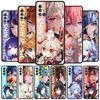 Phone Case For Samsung Galaxy A52 A32 A12 A21s A71 A53 A51 A31 A13 A23 A22 A72 A41 Fundas Back Cover Genshin Impact Game