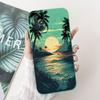 Для Samsung Galaxy A71 A51 4G Модный чехол для телефона с рисунком «Сумеречный пляж» Для Samsung A51 A71 4G Мягкие силиконовые противоударные чехлы