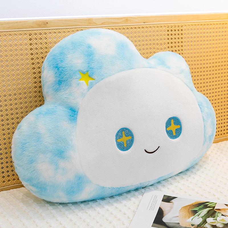 Creative Cloud Pillow - Cartoon Plush Expression Sleeping Cushion Doll Birthday Gift