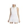 Nike Logo Round Neck Sports Quick-Dry Tank Dress Women Dresses White FD5660-100