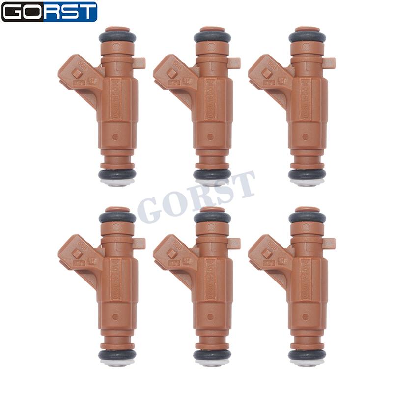 6Pcs Fuel Injector 0280156016 for Benz Vito 1130780249 A1130780249 85212171 8001723N