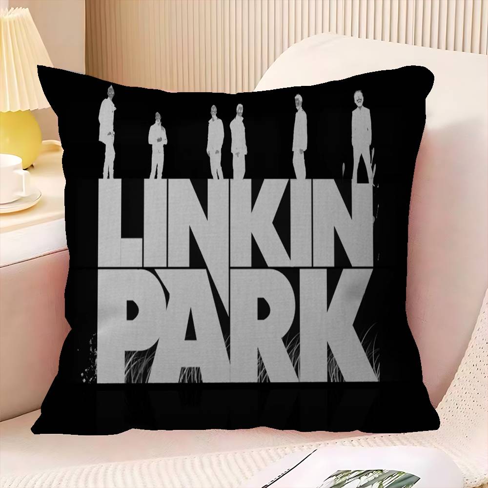Rock Band L-Linkin Cool P-Park 45*45Cm Cushion Cover Pillow Cover Decor Pillowcase Home Pillowcase For Couch Pillow